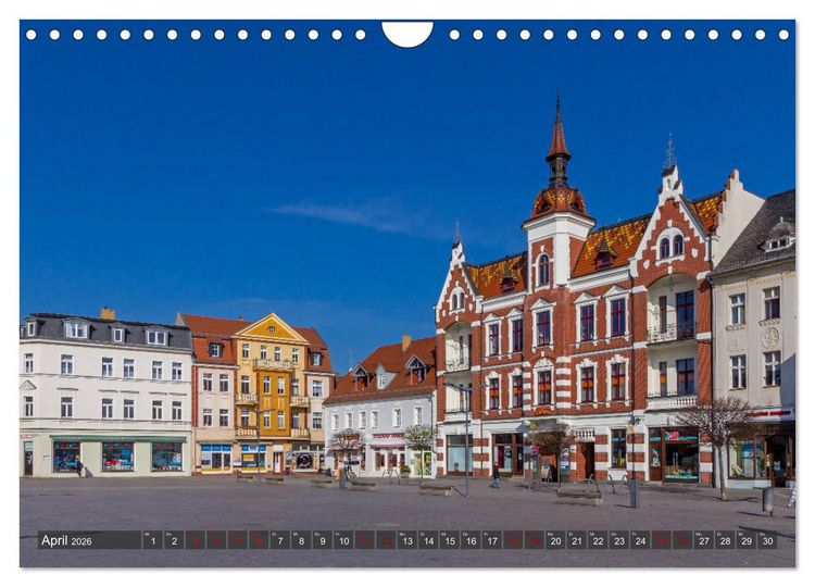 Produktbild: Unterwegs in Finsterwalde (Wandkalender 2026 DIN A4 quer), CALVENDO Monatskalender