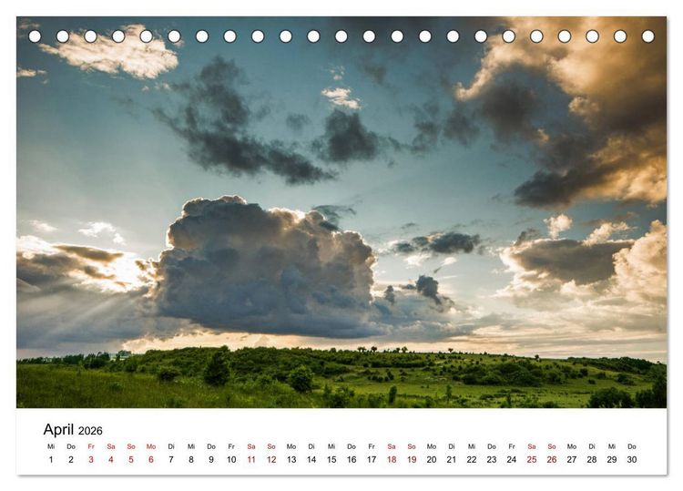 Produktbild: Tollense Landschaften (Tischkalender 2026 DIN A5 quer), CALVENDO Monatskalender