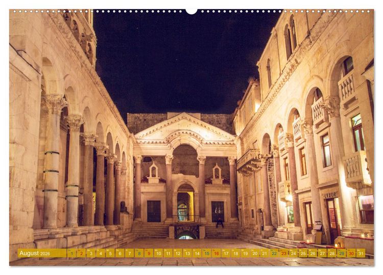 Produktbild: Split - Zauberhafte Perle an der Adriak&uuml;ste Kroatiens (hochwertiger Premium Wandkalender 2026 DIN A2 quer), Kunstdruck in Hochglanz