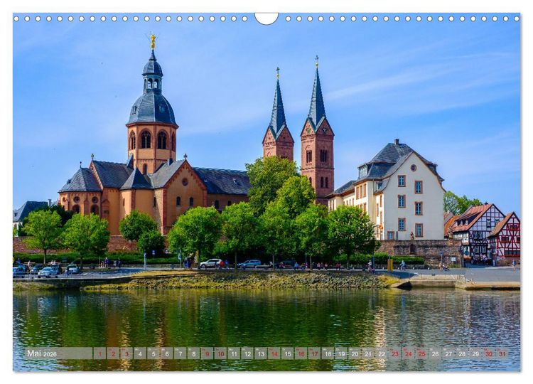 Produktbild: Ein Blick auf Seligenstadt (Wandkalender 2026 DIN A3 quer), CALVENDO Monatskalender