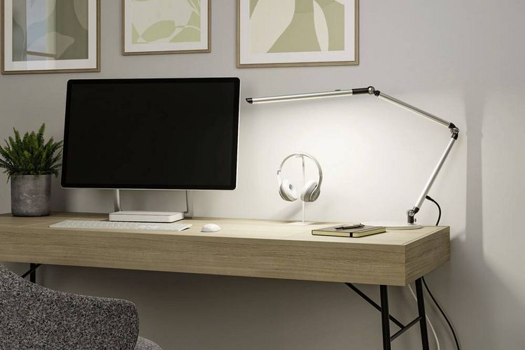 Produktbild: Paulmann Nova Coin 79562 LED-Tischlampe LED 9.5W Silber (matt)