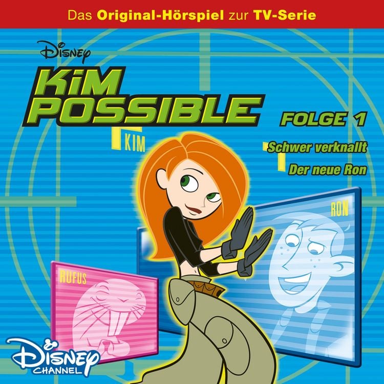 Produktbild: 01: Schwer verknallt / Der neue Ron (H&ouml;rspiel zur Disney TV-Serie)