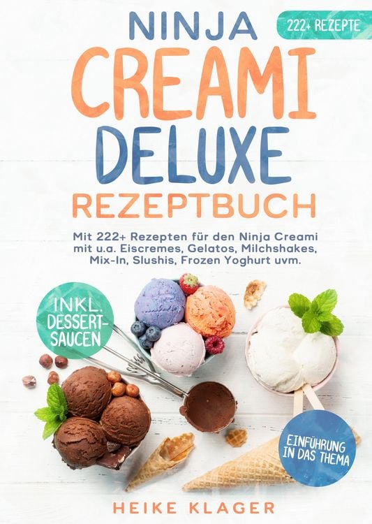 Produktbild: Ninja Creami Deluxe Rezeptbuch