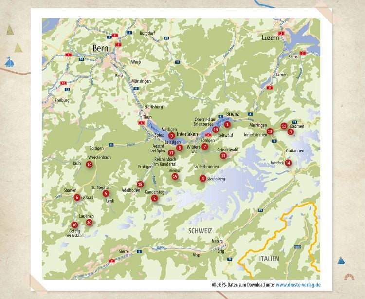 Produktbild: Berner Oberland. Wandern f&uuml;r die Seele