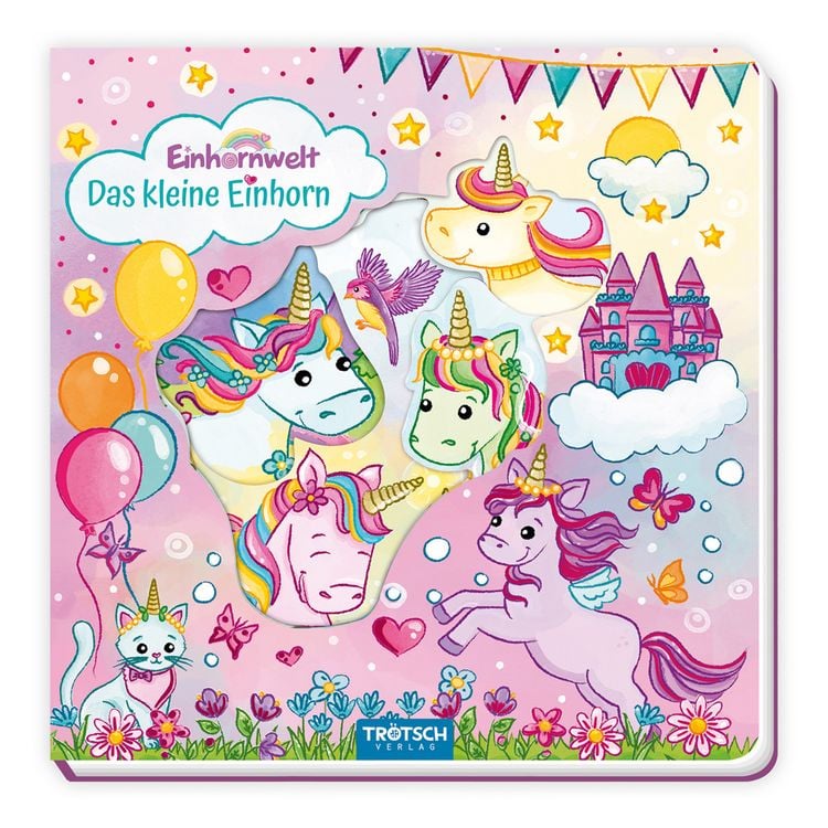 Produktbild: Tr&ouml;tsch Fensterbuch Einhornwelt Das kleine Einhorn
