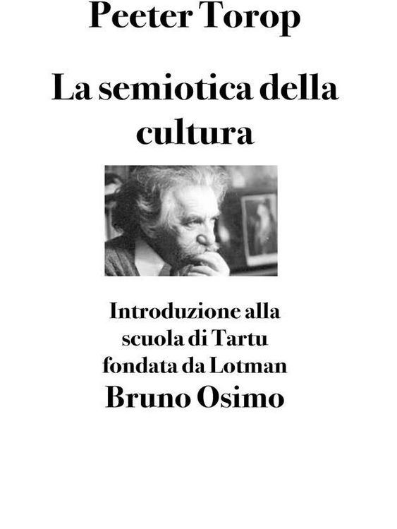 Produktbild: La semiotica della cultura