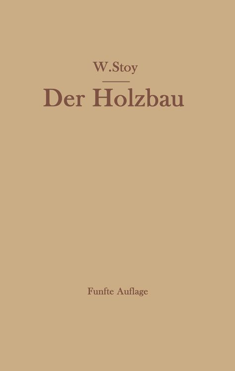 Produktbild: Der Holzbau