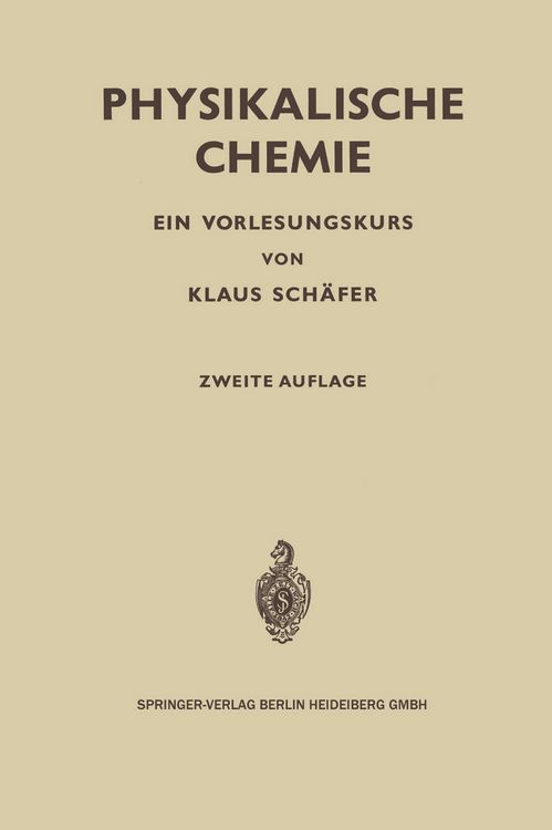 Produktbild: Physikalische Chemie