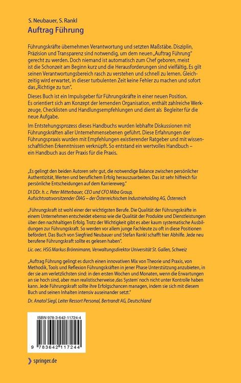 Produktbild: Auftrag F&uuml;hrung