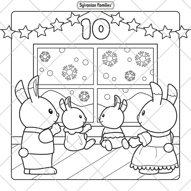 Produktbild: Sylvanian Families Cosy Christmas