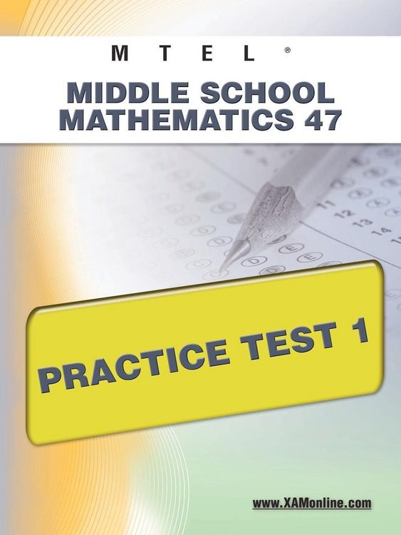 Produktbild: MTEL Middle School Mathematics 47 Practice Test 1