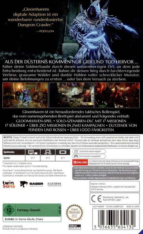 Produktbild: Gloomhaven - Mercenaries Edition