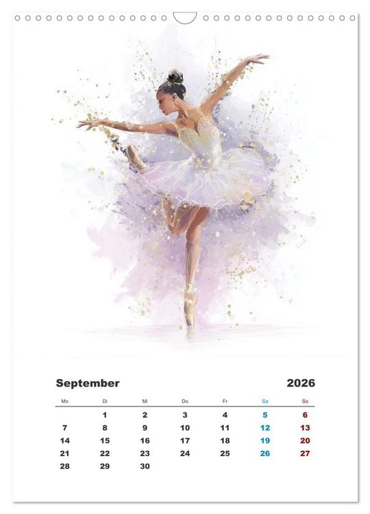 Produktbild: Tanz aus der Stille (Wandkalender 2026 DIN A3 hoch), CALVENDO Monatskalender