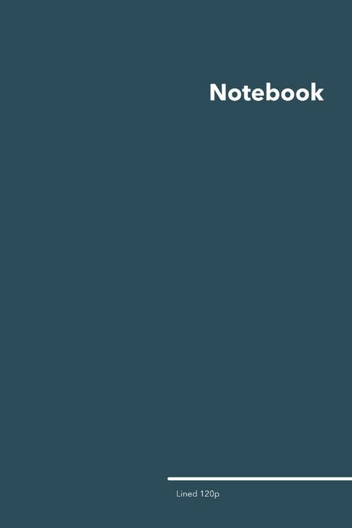 Produktbild: Lined College Ruled Notebook