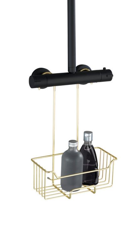 Produktbild: Thermostat-Dusch-Caddy Mod. Milo Gold, Edelstahl rostfrei