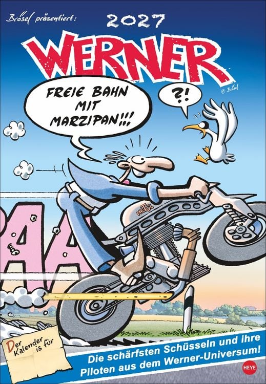 Produktbild: Werner Kalender 2027
