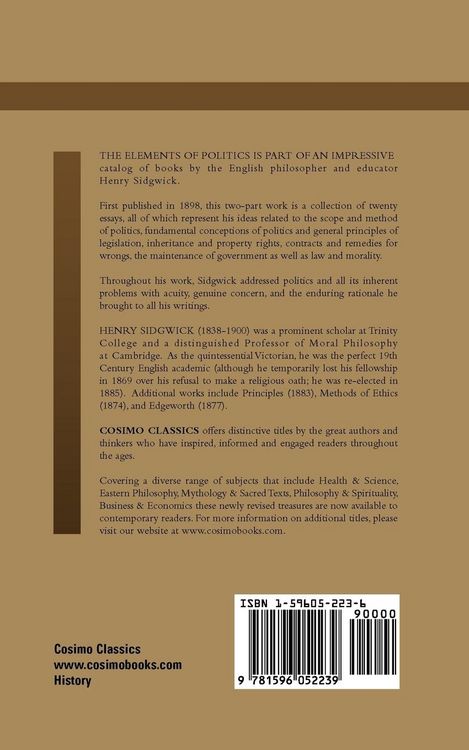 Produktbild: The Elements of Politics