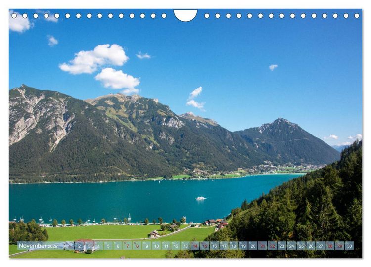 Produktbild: Achensee - im Herzen der Tiroler Alpen (Wandkalender 2026 DIN A4 quer), CALVENDO Monatskalender