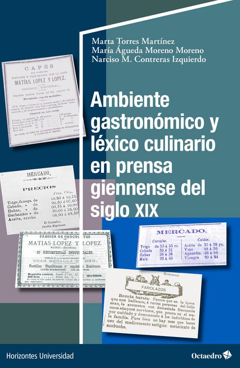 Produktbild: Ambiente gastron&oacute;mico y l&eacute;xico culinario en prensa giennense del siglo XIX