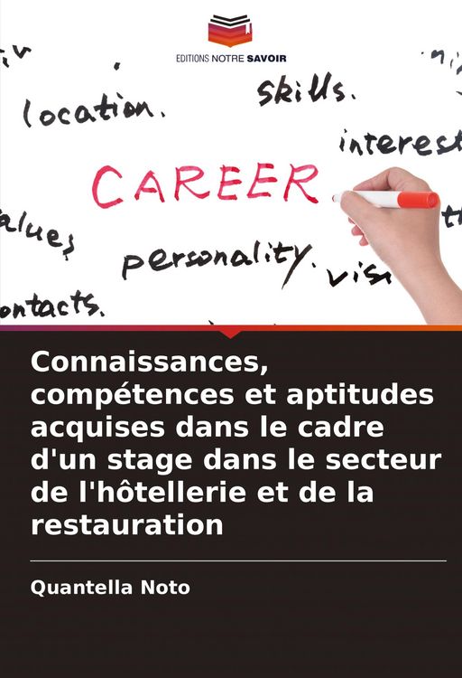 Produktbild: Connaissances, comp&eacute;tences et aptitudes acquises dans le cadre d'un stage dans le secteur de l'h&ocirc;tellerie et de la restauration