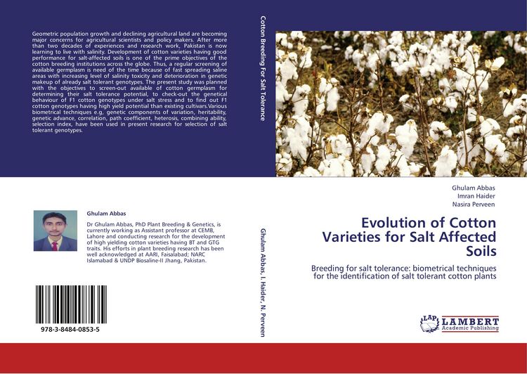 Produktbild: Evolution of Cotton Varieties for Salt Affected Soils