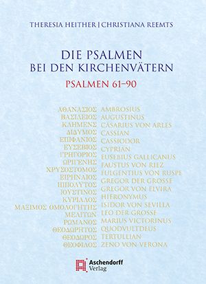 Produktbild: Die Psalmen bei den Kirchenv&auml;tern