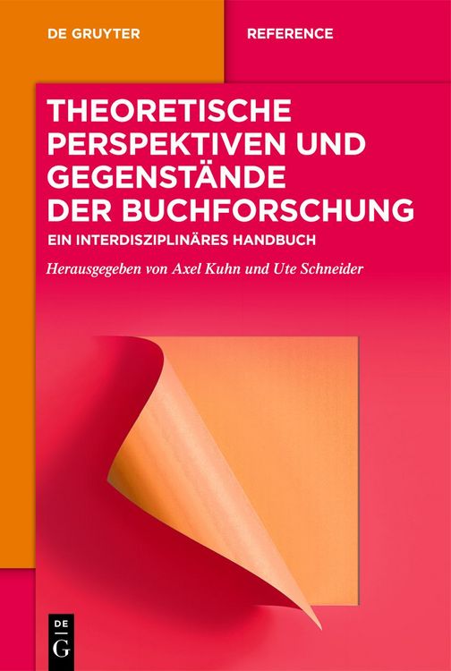 Produktbild: Theoretische Perspektiven und Gegenst&auml;nde der Buchforschung