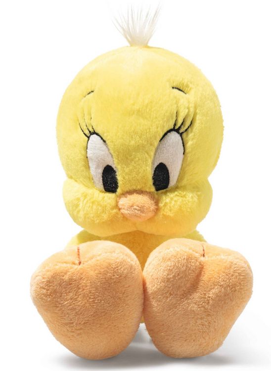 Produktbild: Steiff 024184 - Tweety, gelb, Pl&uuml;sch, 20 cm, Looney Tunes