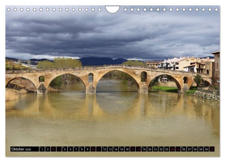 Produktbild: Spaniens Nordosten (Wandkalender 2026 DIN A4 quer), CALVENDO Monatskalender