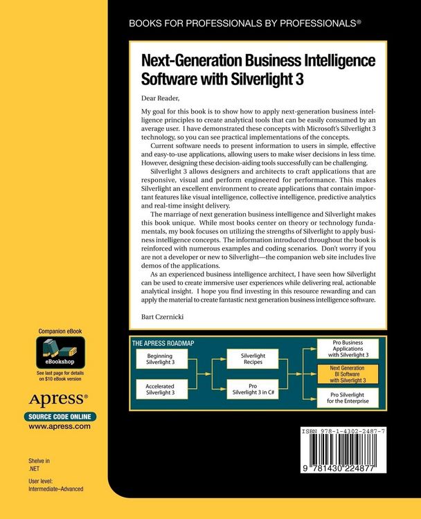 Produktbild: Next-Generation Business Intelligence Software with Silverlight 3