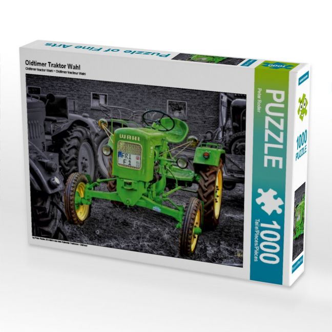 Produktbild: CALVENDO Puzzle Oldtimer Traktor Wahl 1000 Teile Puzzle quer | 1000 Teile Lege-Gr&ouml;&szlig;e 64 &times; 48 cm Foto-Puzzle f&uuml;r gl&uuml;ckliche Stunden
