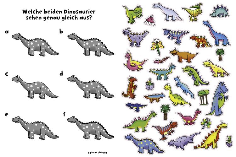 Produktbild: 555 Sticker Dinosaurier