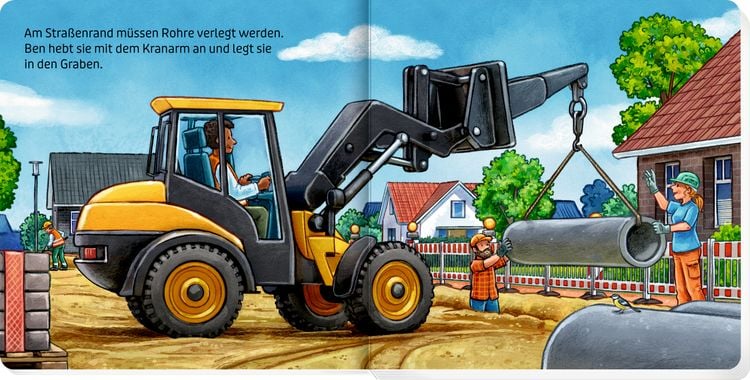 Produktbild: So viele gro&szlig;e Fahrzeuge bei der Arbeit