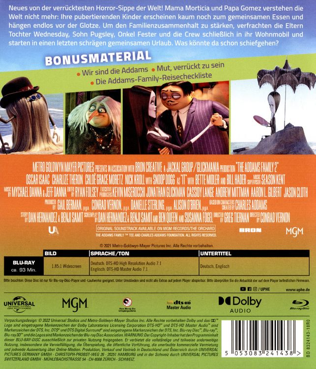 Produktbild: Die Addams Family 2