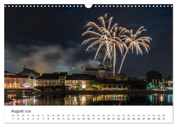 Produktbild: Schweiz - Die sch&ouml;nsten St&auml;dte (Wandkalender 2026 DIN A3 quer), CALVENDO Monatskalender