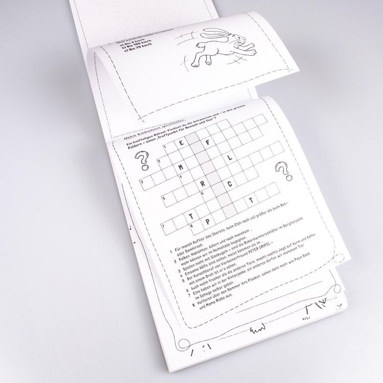 Produktbild: Mega R&auml;tselblock &ndash; Kreuzwortr&auml;tsel, Quizfragen, Knobeleien, W&ouml;rterr&auml;tsel, Zahlenr&auml;tsel