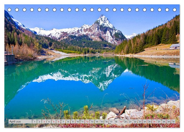 Produktbild: Naturpark Riedingtal (Tischkalender 2026 DIN A5 quer), CALVENDO Monatskalender