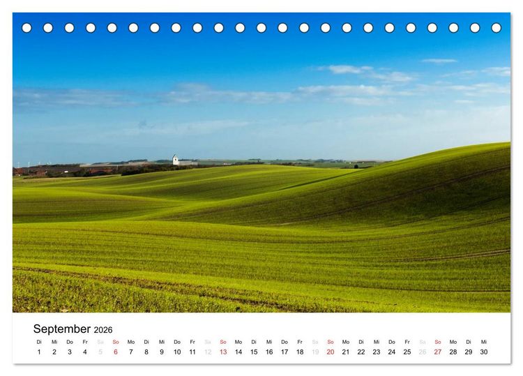 Produktbild: D&auml;nemark &ndash; Unterwegs in J&uuml;tland 2026 (Tischkalender 2026 DIN A5 quer), CALVENDO Monatskalender