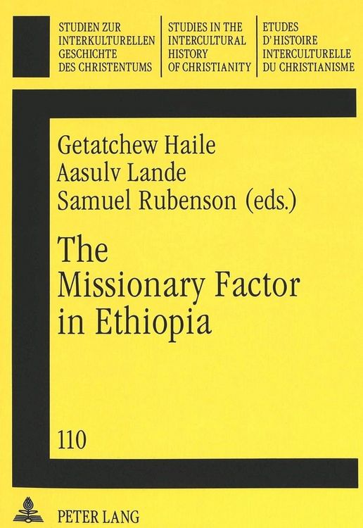 Produktbild: The Missionary Factor in Ethiopia