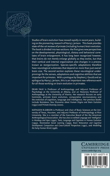 Produktbild: Evolutionary Anatomy of the Primate Cerebral Cortex