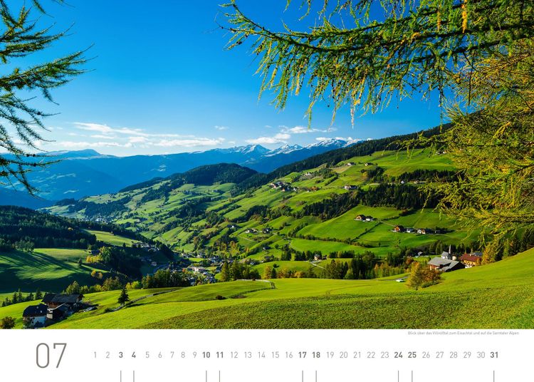 Produktbild: S&uuml;dtirol & Dolomiten Exklusivkalender 2027