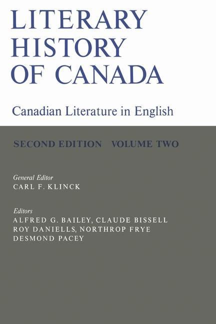 Produktbild: Literary History of Canada