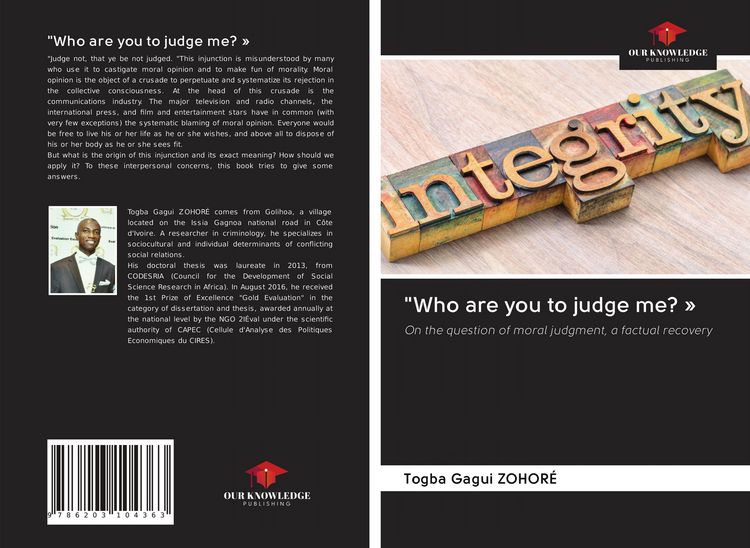 Produktbild: "Who are you to judge me? '