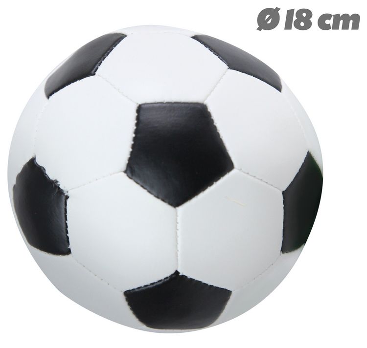 Produktbild: Soft-Fu&szlig;ball 18 cm, Netz