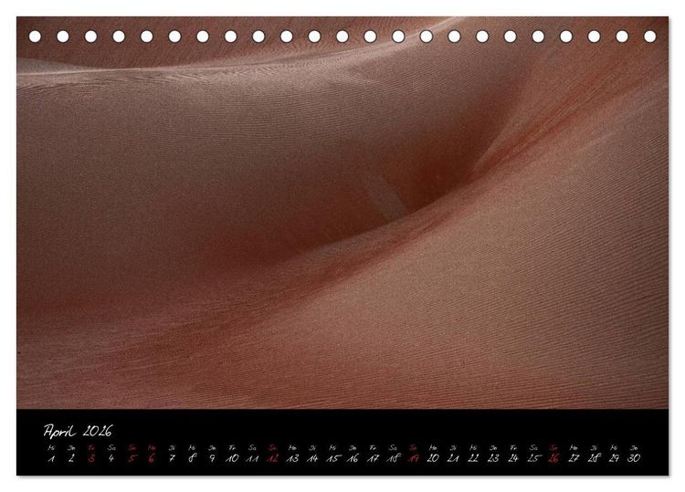 Produktbild: Farben der W&uuml;ste (Tischkalender 2026 DIN A5 quer), CALVENDO Monatskalender