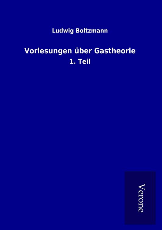 Produktbild: Vorlesungen &uuml;ber Gastheorie