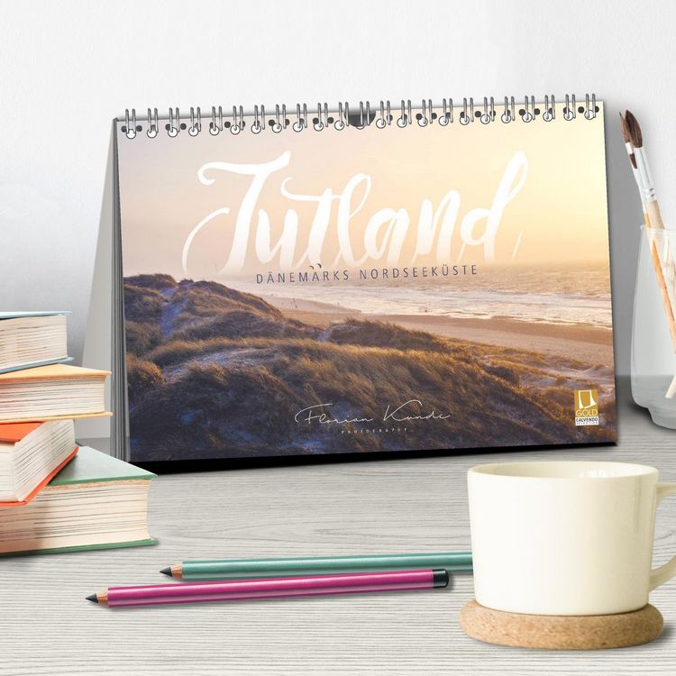 Produktbild: Jutland - D&auml;nemarks Nordseek&uuml;ste (Tischkalender 2026 DIN A5 quer), CALVENDO Monatskalender