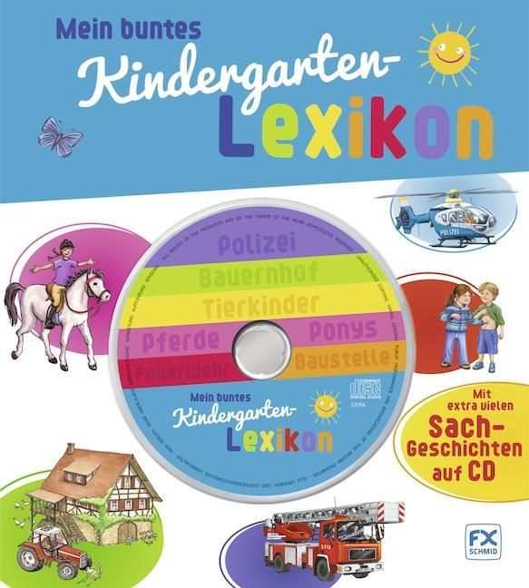 Produktbild: Steckelmann, P: Mein buntes Kindergartenlexikon mit CD