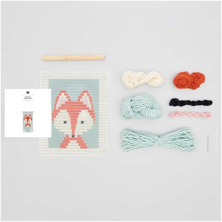 Produktbild: Longstitch Stickpackung Fuchs, 6-tlg, 18 x 30cm
