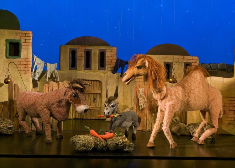 Produktbild: Die Weihnachtsgeschichte in einer Inszenierung der Augsburger Puppenkiste